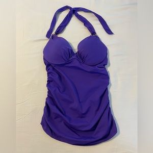 Victoria’s Secret 32C tankini top in purple